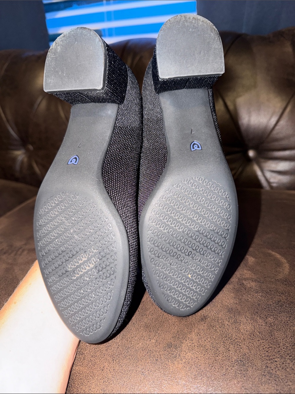 Rothy’s Block Heel Black Mary Janes - Picture 3 of 6
